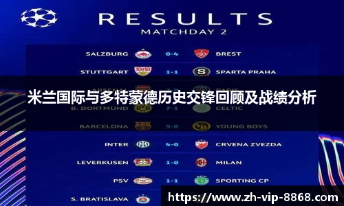 米兰国际与多特蒙德历史交锋回顾及战绩分析